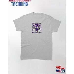 Tiger Head Purple Classic Tshirt